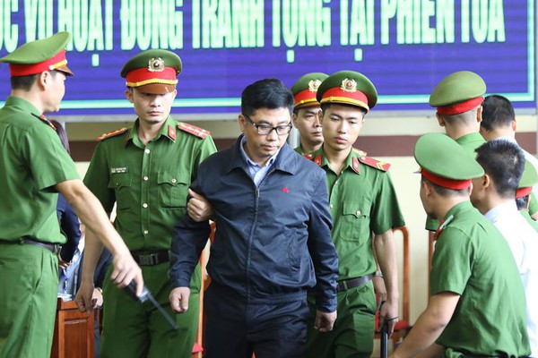 Bị cáo Nguyễn Văn Dương tại tòa án
